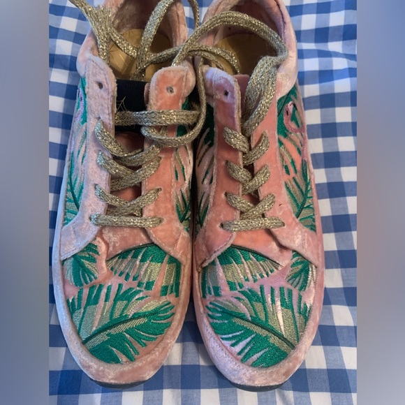 Charlotte Olympia palm leaf & Flamingo Size 36 - Picture 4 of 16